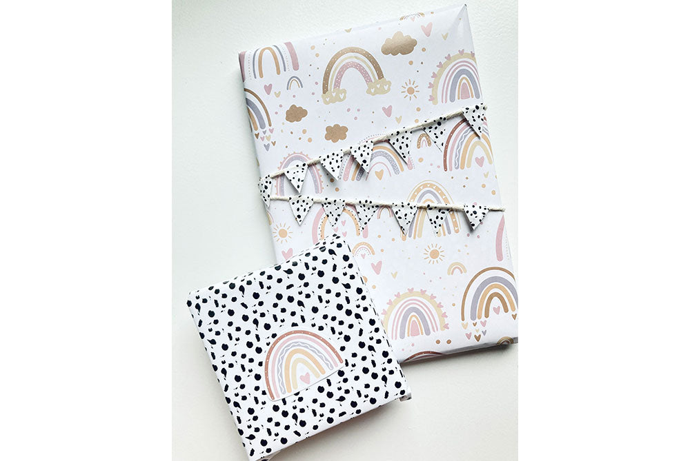 Kadopapier | Rainbows | 3 vellen