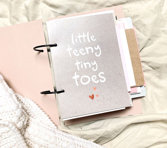 Bewaarbundel | Hartjes | Taupe-grijs