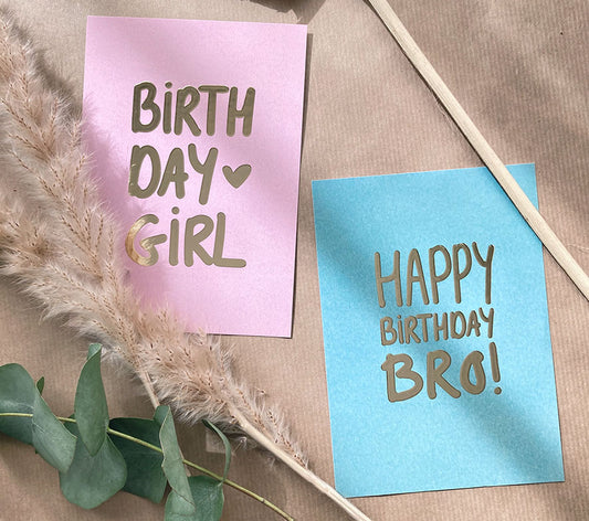 Kaartset | Met goudfolie | 10 stuks