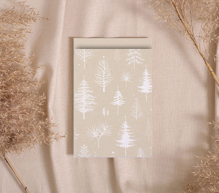 Kadozakjes Christmas trees | 12x19cm | 5 stuks