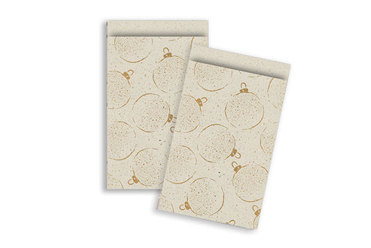 Kadozakjes Chrismas ornaments | 12x19cm | 5 stuks