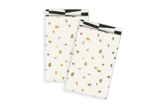 Kadozakjes Dots Minimal - Gold | 12x19cm | 5 stuks