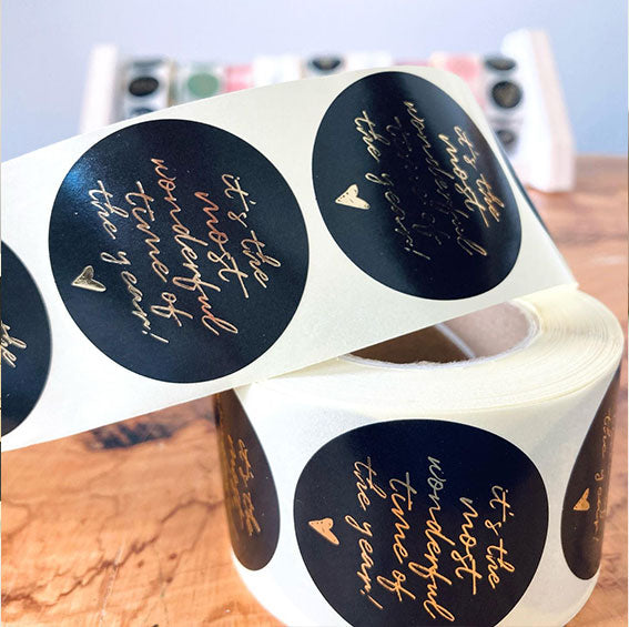 Sticker | It's the most wonderful time of the year | 10 stuks