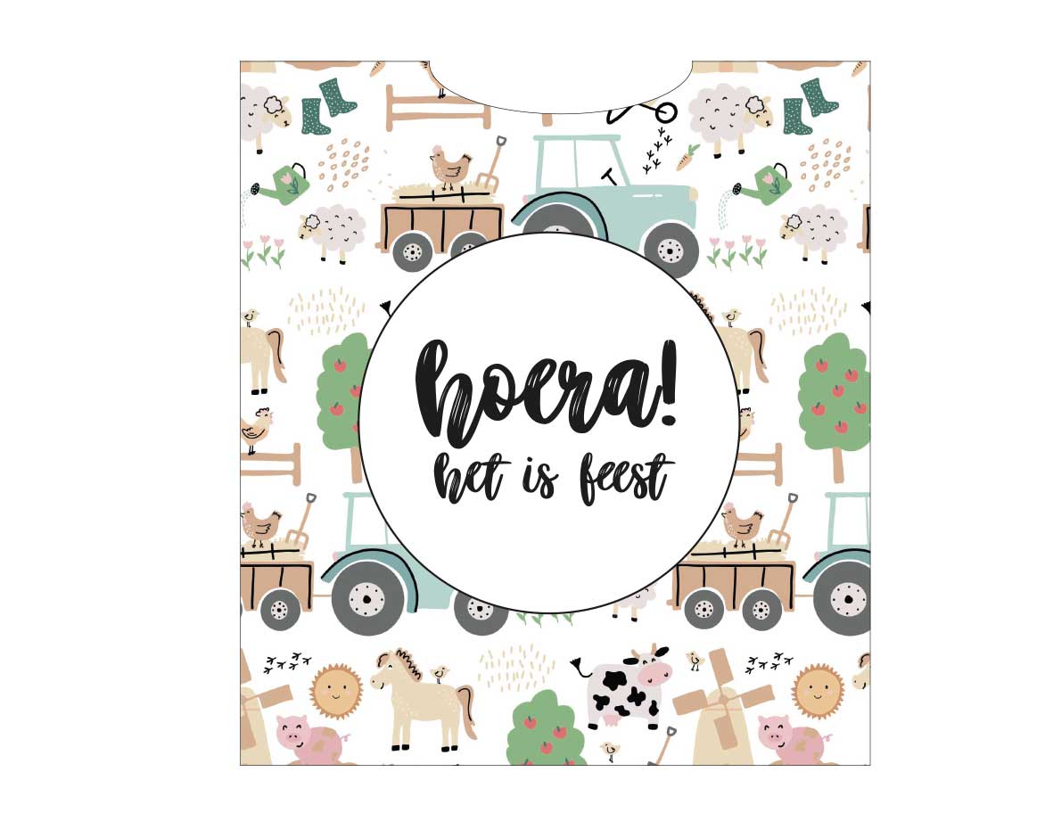 Knijpfruit traktatie | met naam en leeftijd | Boerderij