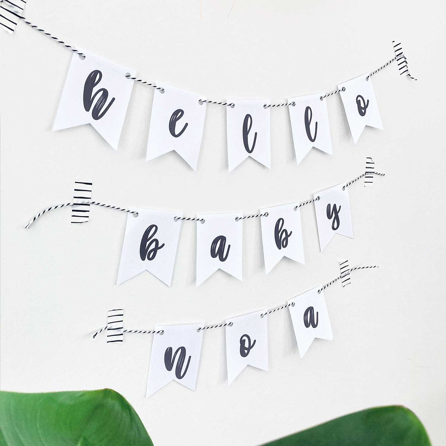 Letterslinger Printable | A-Z | 0-9 | Illustraties