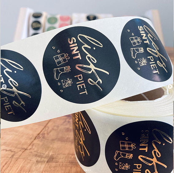 Sticker | Liefs Sint & Piet | 10 stuks