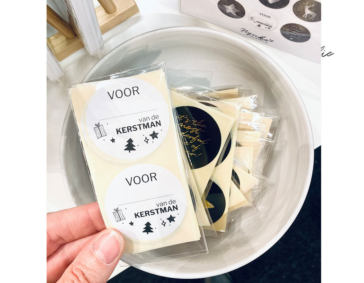 Stickermix | Kerst | 20 stuks