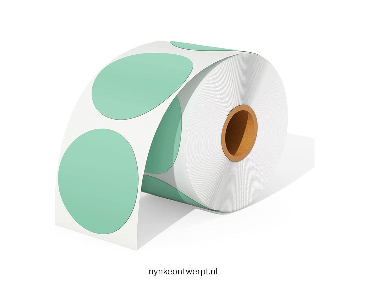 Traktatie sticker | met naam | Geboorte zusje | 10 stuks