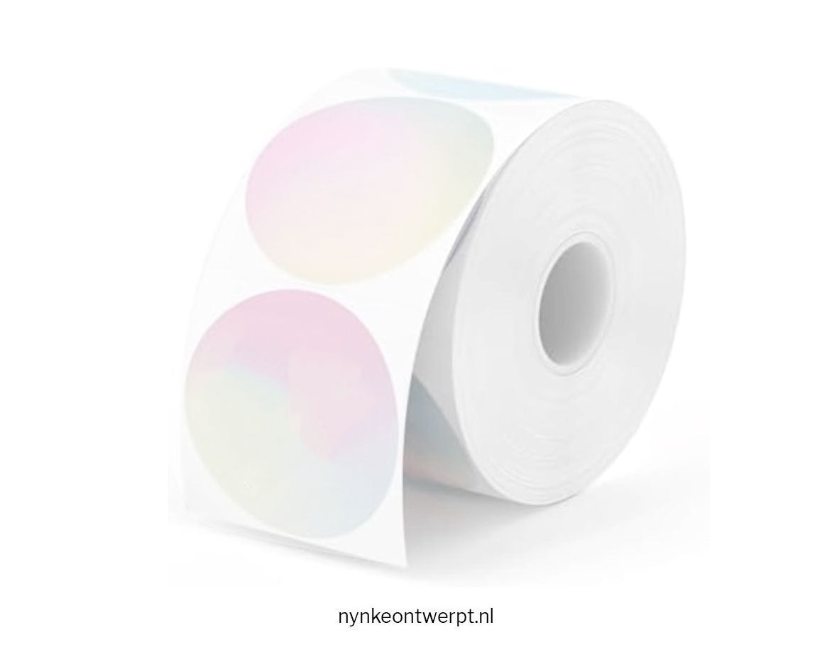 Traktatie sticker | met naam en leeftijd | Jarig Stoer | 10 stuks