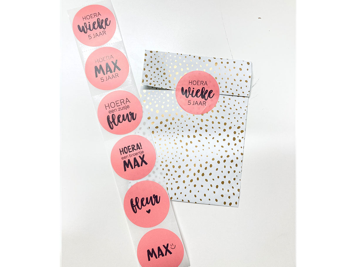 Avond-4-daagse Sticker | Wandeltopper | Stoer | 10 stuks