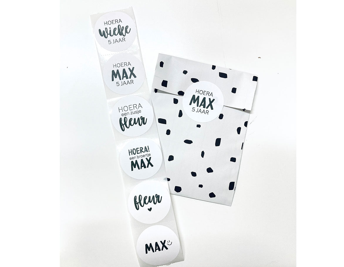 Avond-4-daagse Sticker | Wandeltopper | Stoer | 10 stuks