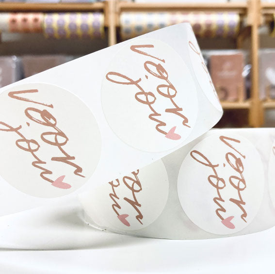 Rol Stickers | Voor jou
