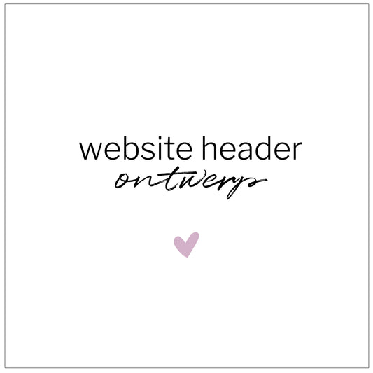 Website header