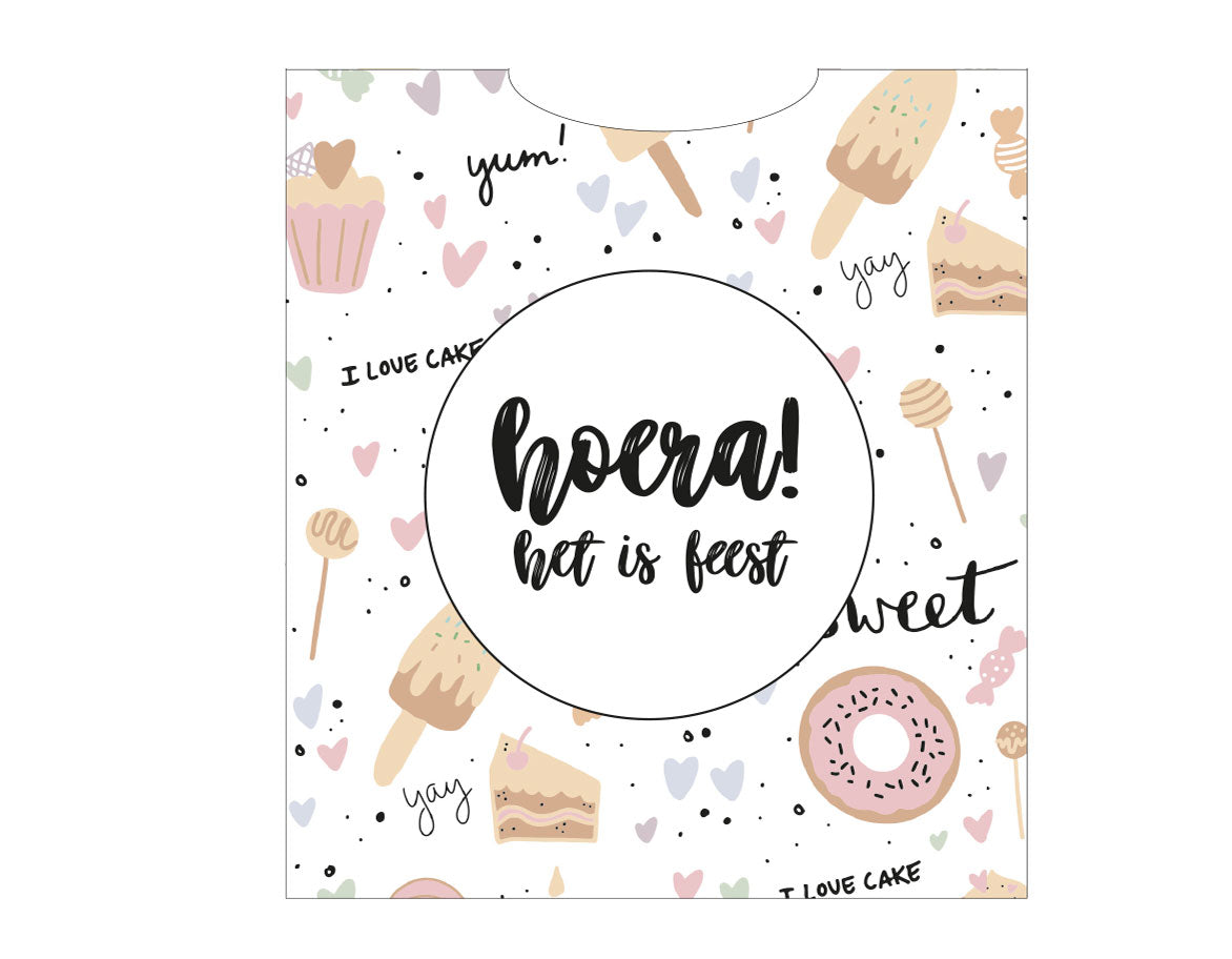 Knijpfruit traktatie | met naam en leeftijd | Sweet