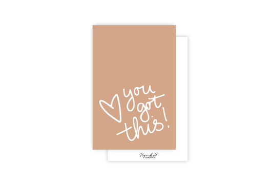 Mini-kaart | You got this