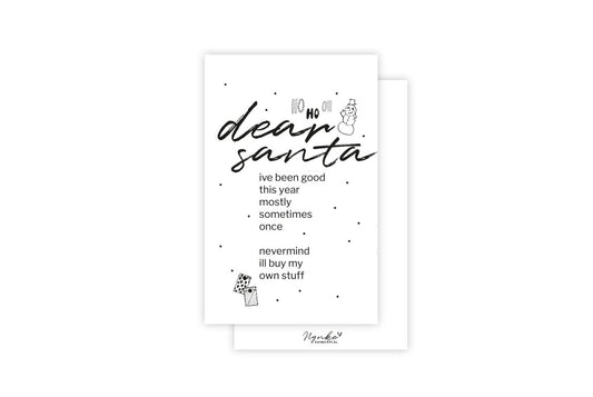 Mini-kaart | Dear Santa