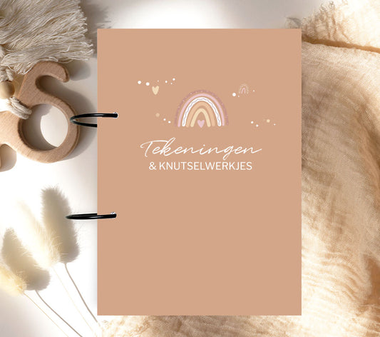 Bewaarbundel | A4 | Tekeningen en knutselwerkjes | Regenboog
