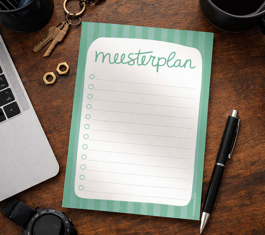 Notitieblok | A6 | Meesterplan