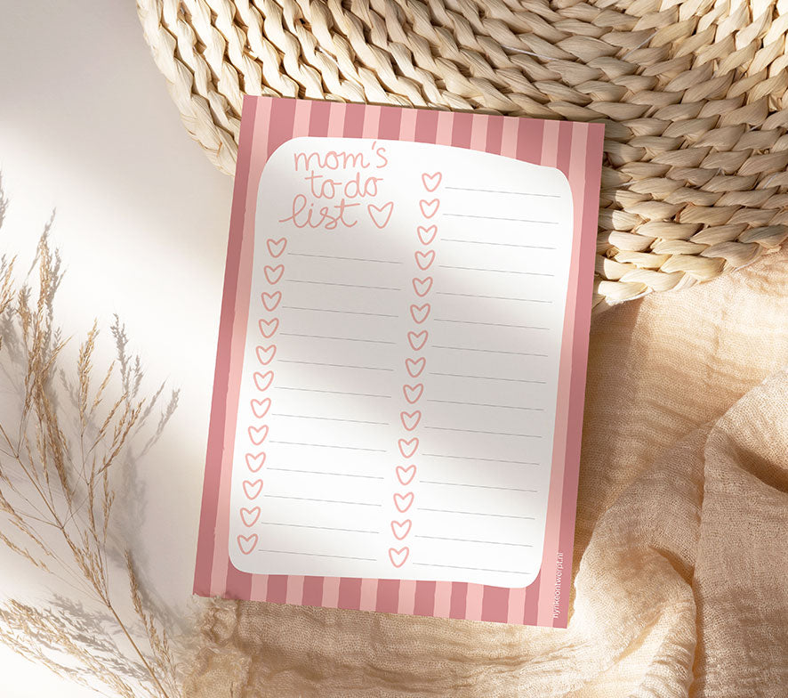 Notitieblok | A6 | Moms to do list