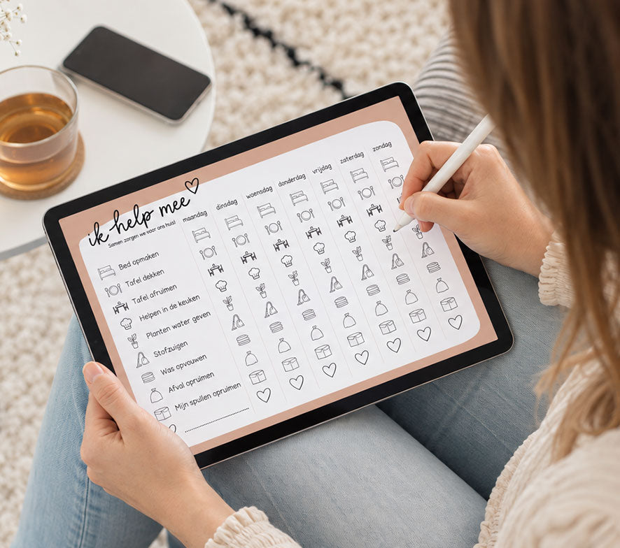 Ik help mee planner | Gepersonaliseerd | Printable