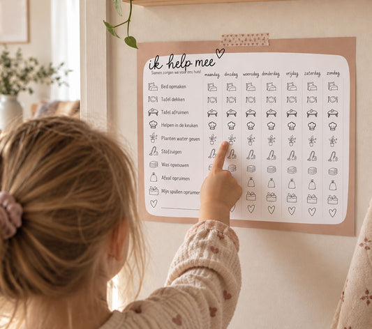 Ik help mee | Planner | Printable | GRATIS