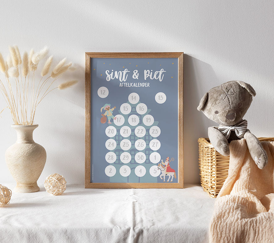Aftelkalender A4 | Sinterklaas