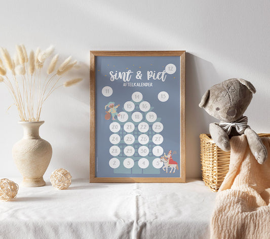 Aftelkalender A4 | Sinterklaas