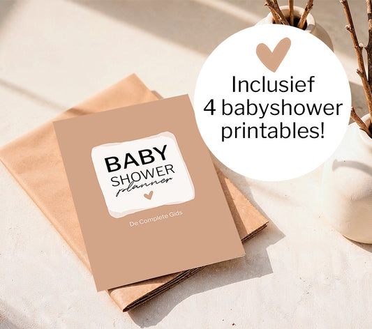 Babyshower De complete gids | Printable