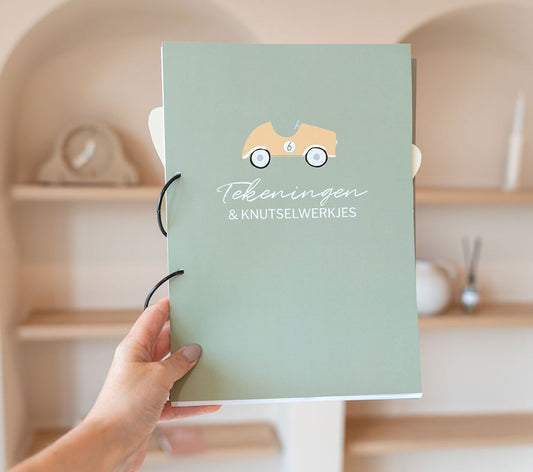 Bewaarbundel | A4 | Tekeningen en knutselwerkjes | Auto
