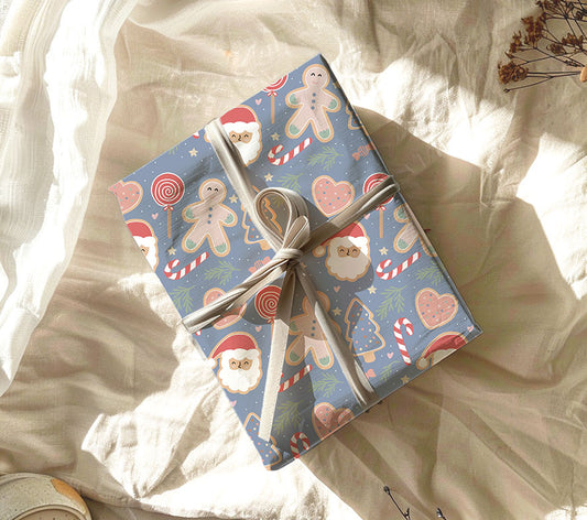 Kadopapier | Kerst Sweet & Classic | 3 vellen