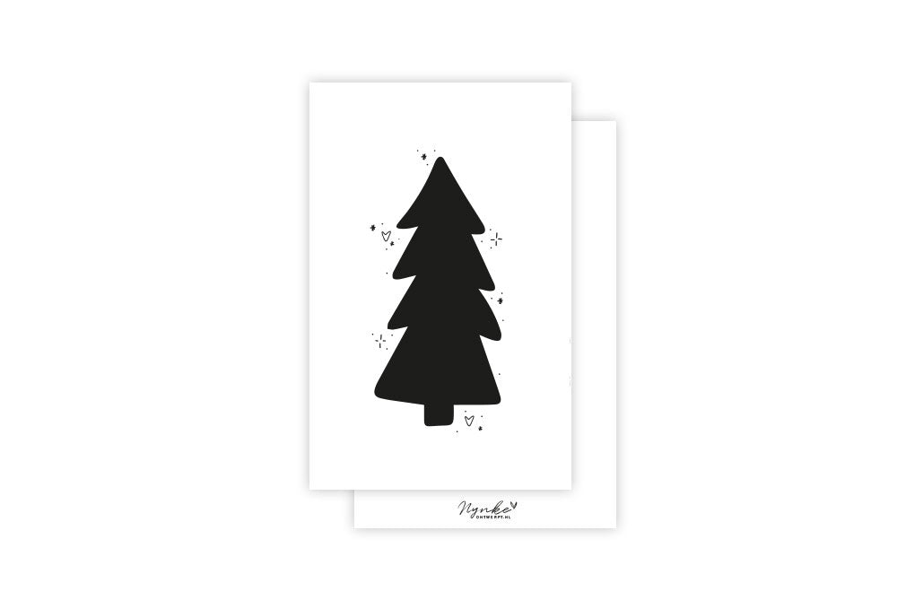 Mini-kaart | Kerstboom