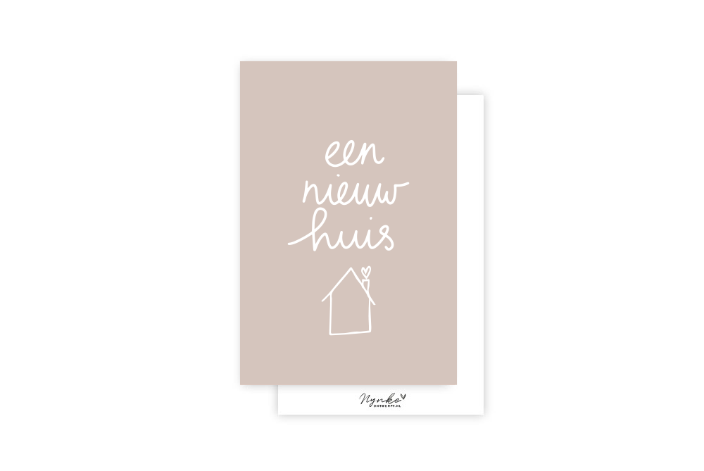 Mini-kaart | Een nieuw huis