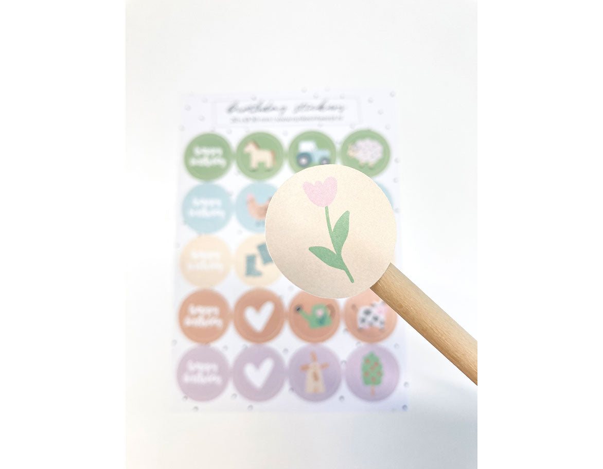 Stickervel A5 | Birthday Farm | 20 stuks